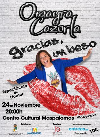 Cartel de Omayra Cazorla