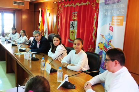 Pleno infantil en San Bartolomé de tirajana