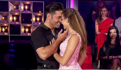 David Bustamante y Yana Olina
