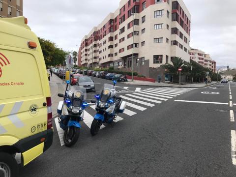 Accidente en la Avenida Ansite / @PoliciaLPA