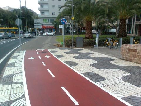 Carril bici de Las Palmas de Gran Canaria