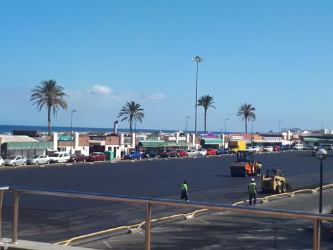 Obras del Aparcamiento Anexo II de Playa del Inglés Obras del Aparcamiento Anexo II de Playa del Inglés