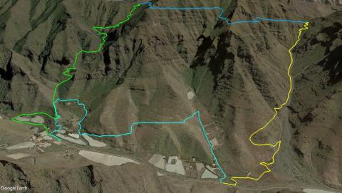 Trazado de la “Guguy Trail EntreCorrales Tasartico 2019”