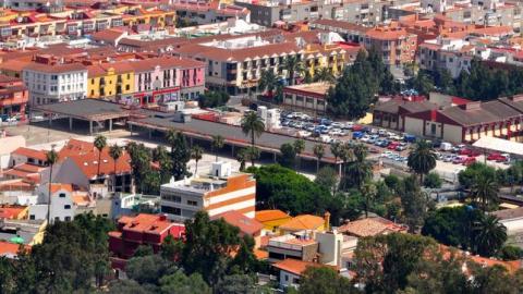 Panorámica de Santa Brígida