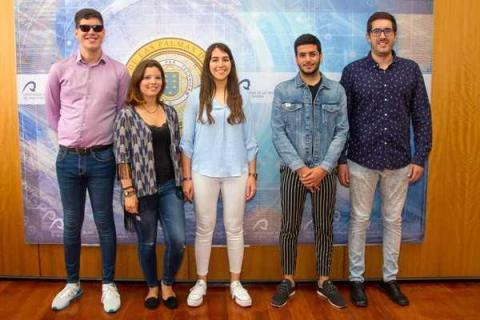 Equipo del Consejo de Estudiantes de la ULPGC