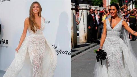 Heidi Klum y Pilar Rubio Heidi Klum y Pilar Rubio