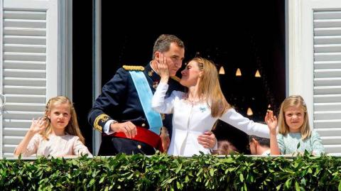 Felipe VI y doña Letizia