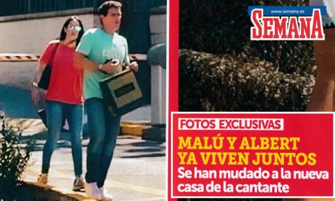 Malú y Albert Rivera en la portada de la revista Semana