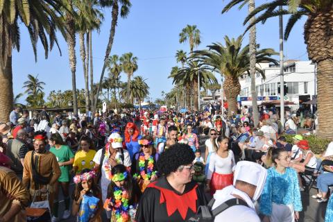 Coso del carnaval de Puerto de la Cruz