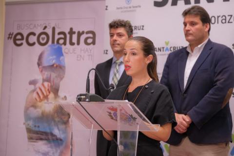 Patricia Hernández y Jorge Lorenzo presentan la iniciativa "Ecólatras"