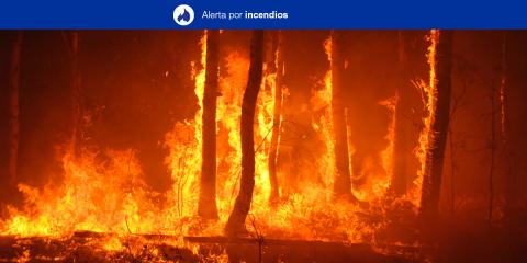 Alerta por Riesgo de Incendios Forestales