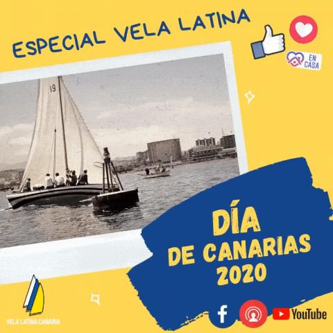 Vela Latina Canaria el Día de Canarias