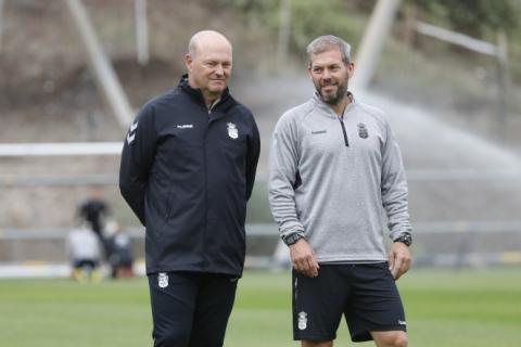 Pepe Mel y David Gómez