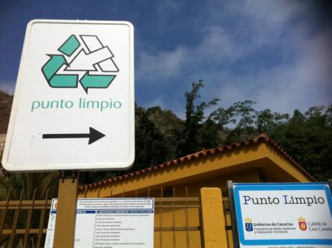 punto limpio en Las Palmas de Gran Canaria