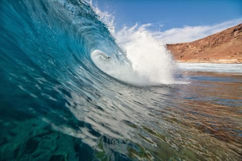 Olas. Lanzarote