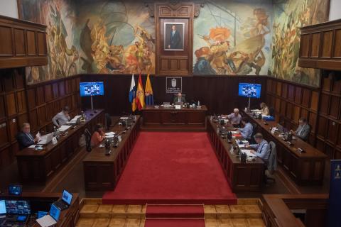 Pleno del Cabildo de Gran Canaria