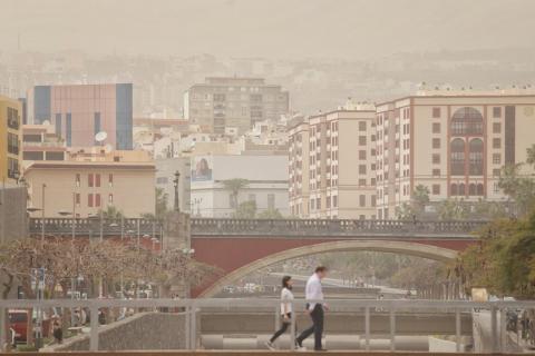 Calima en Canarias