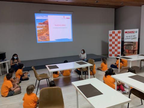 Taller infantil de El Museo Canario. Las Palmas de Gran Canaria