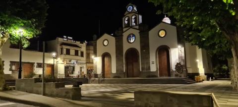 Iluminación Valleseco. Gran Canaria