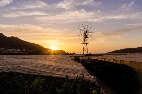 Primer premio Concurso de Fotografía "Atardecer en La Aldea" de Milagrosa Cabrera