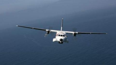 Avión de Salvamento Marítimo. Canarias