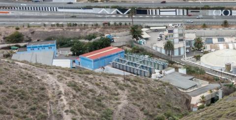 EDAR de Barranco Seco. Las Palmas de Gran Canaria