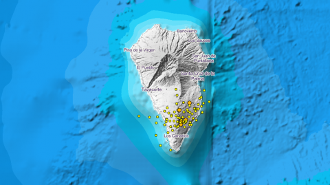 Serie sísmica en La Palma