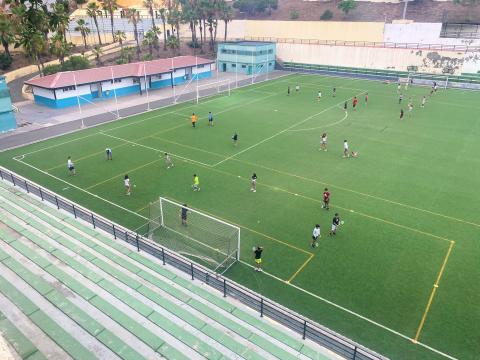 Campo de fútbol Vicente López Socas. Las Palmas de Gran Canaria