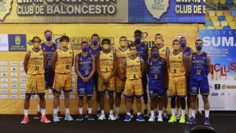 Jugadores del Herbalife Gran Canaria