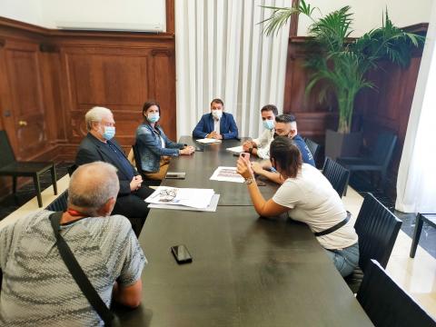 Reunión con los vecinos del barrio de Salamanca en Santa Cruz de Tenerife