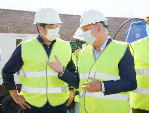 Inicio de la excavación del túnel de Erjos dentro del proyecto Cierre del Anillo Insular de Tenerife