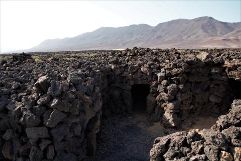 Poblado indígena de La Atalayita, en Antigua. Fuerteventura