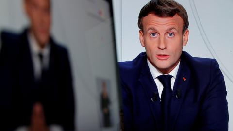 Emmanuel Macron, presidente de Francia