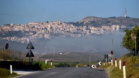 Salemi en Sicilia. Italia