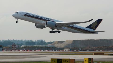 Avión de Singapore Airlines