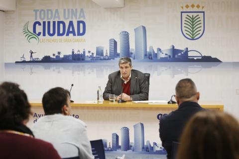 Javier Doreste, concejal de Unidas Podemos en el Ayuntamiento de Las Palmas de Gran Canaria