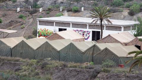 Campamento de Barranco Seco en Las Palmas de Gran Canaria / CanariasNoticias.es