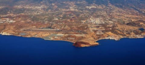 Vista aéreas de Granadilla de Abona. Tenerife