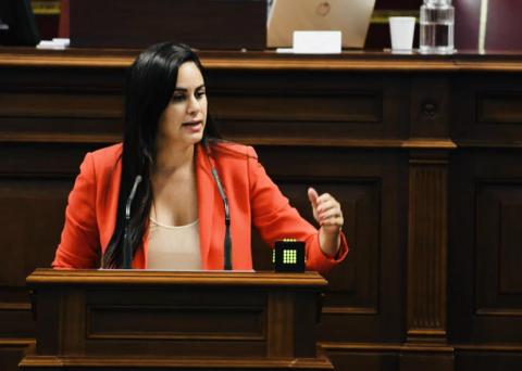 Vidina Espino, portavoz Cs en el Parlamento de Canarias