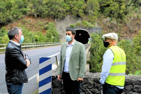 Obras repavimentación de la carretera del Norte de La Palma / CanariasNoticias.es