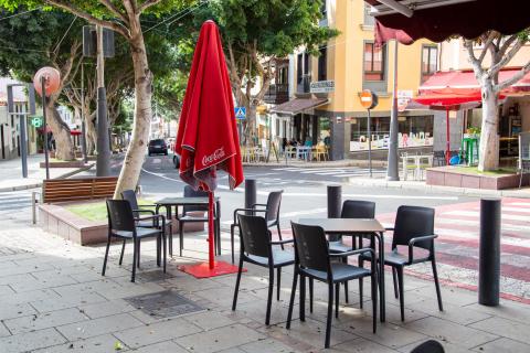 Terraza en Adeje, Tenerife / CanariasNoticias.es