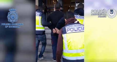 Detenido por la Policía Nacional y la Policía Municipal de Madrid / CanariasNoticias.es Detenido por la Policía Nacional y la Policía Municipal de Madrid / CanariasNoticias.es