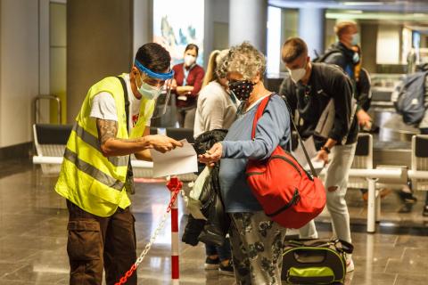 Pruebas PCR en aeropuertos canarios / CanariasNoticias.es Pruebas PCR en aeropuertos canarios / CanariasNoticias.es