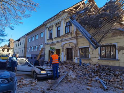 Sismo de magnitud 6,4 en Croacia/ canariasnoticias.es