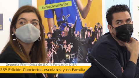 OFGC y la Fundación DISA presentan los Conciertos Escolares / CanariasNoticias.es