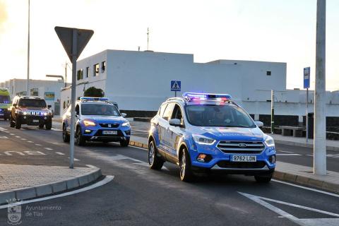 Policía local de Tías/ canariasnoticias.es