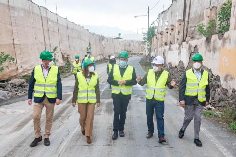 Obras de la carretera de Melenara en Telde (Gran Canaria) / CanariasNoticias.es