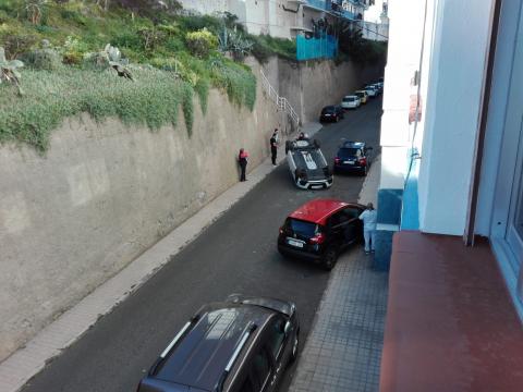 Accidente en El Batán. Las Palmas de Gran Canaria/ canariasnoticias