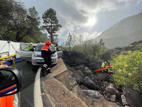 Simulacro de accidente de tráfico / CanariasNoticias.es