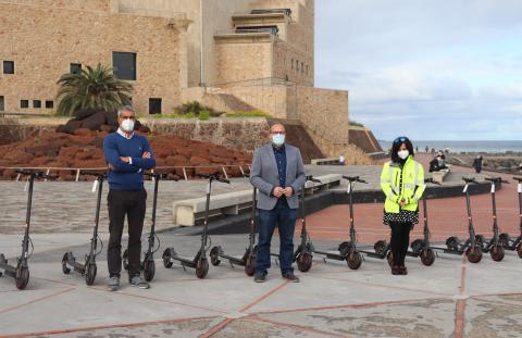 Patinetas eléctricas para el personal del Ayuntamiento de Las Palmas de Gran Canaria / CanariasNoticias.es